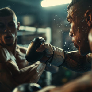 Lección 197: Sleep Hook jab Guardia atrasada Derecha 2 manos